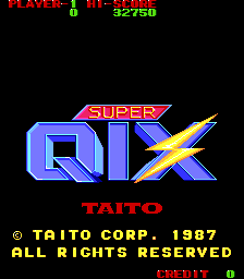 Super Qix (World, Rev 2)